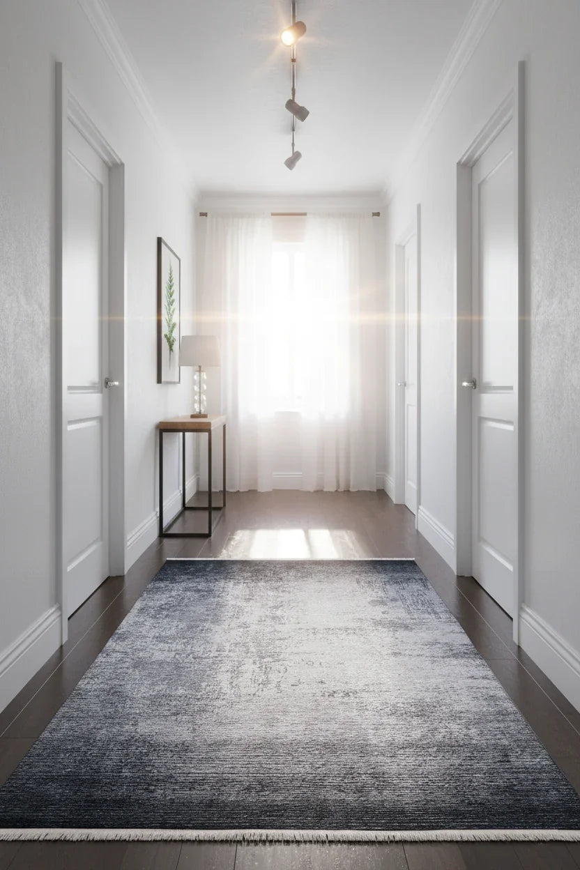 Siyah Modern Halı-Pera Halı