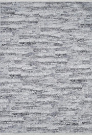 Siyah ve Beyaz Abstre Halı-Pera Halı