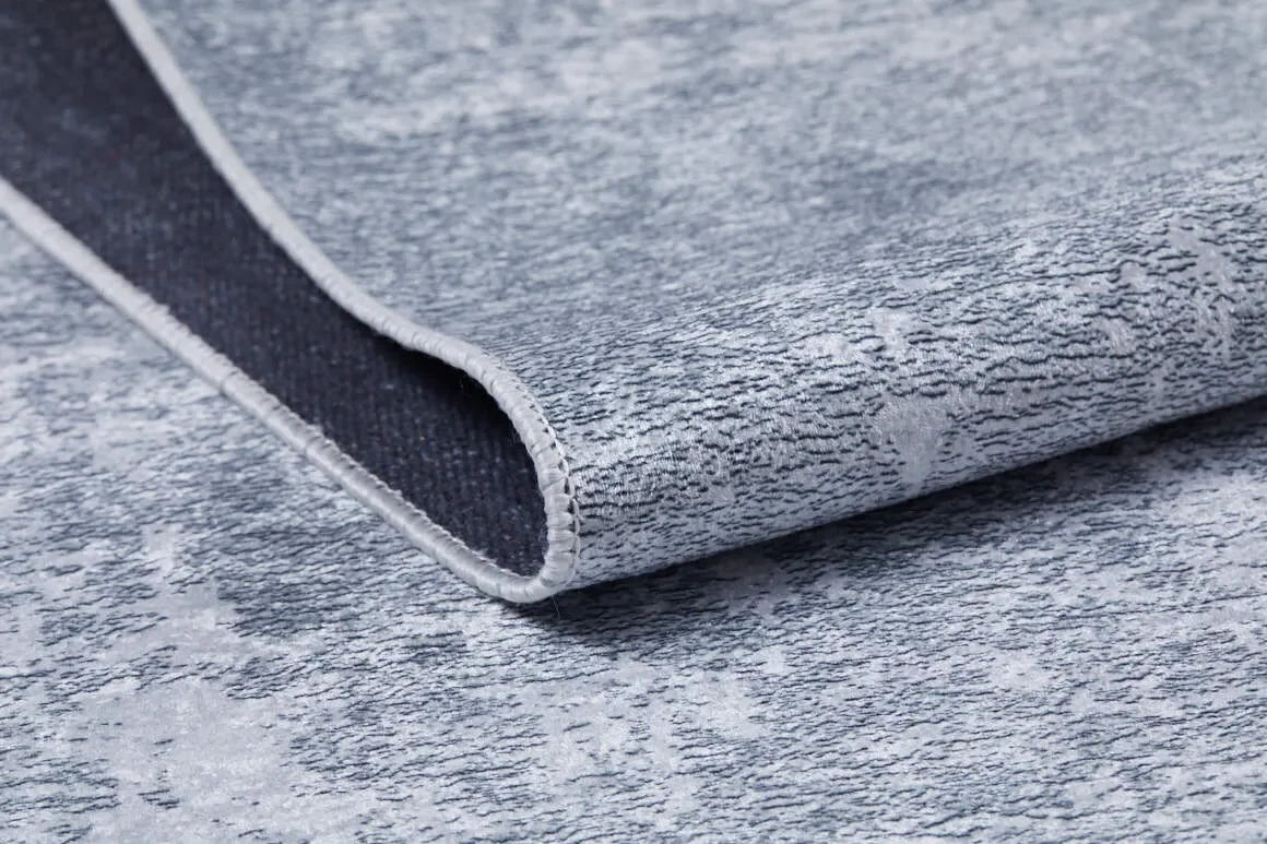 Soft Açık Gri Modern Yıkanabilir Halı-Pera Halı