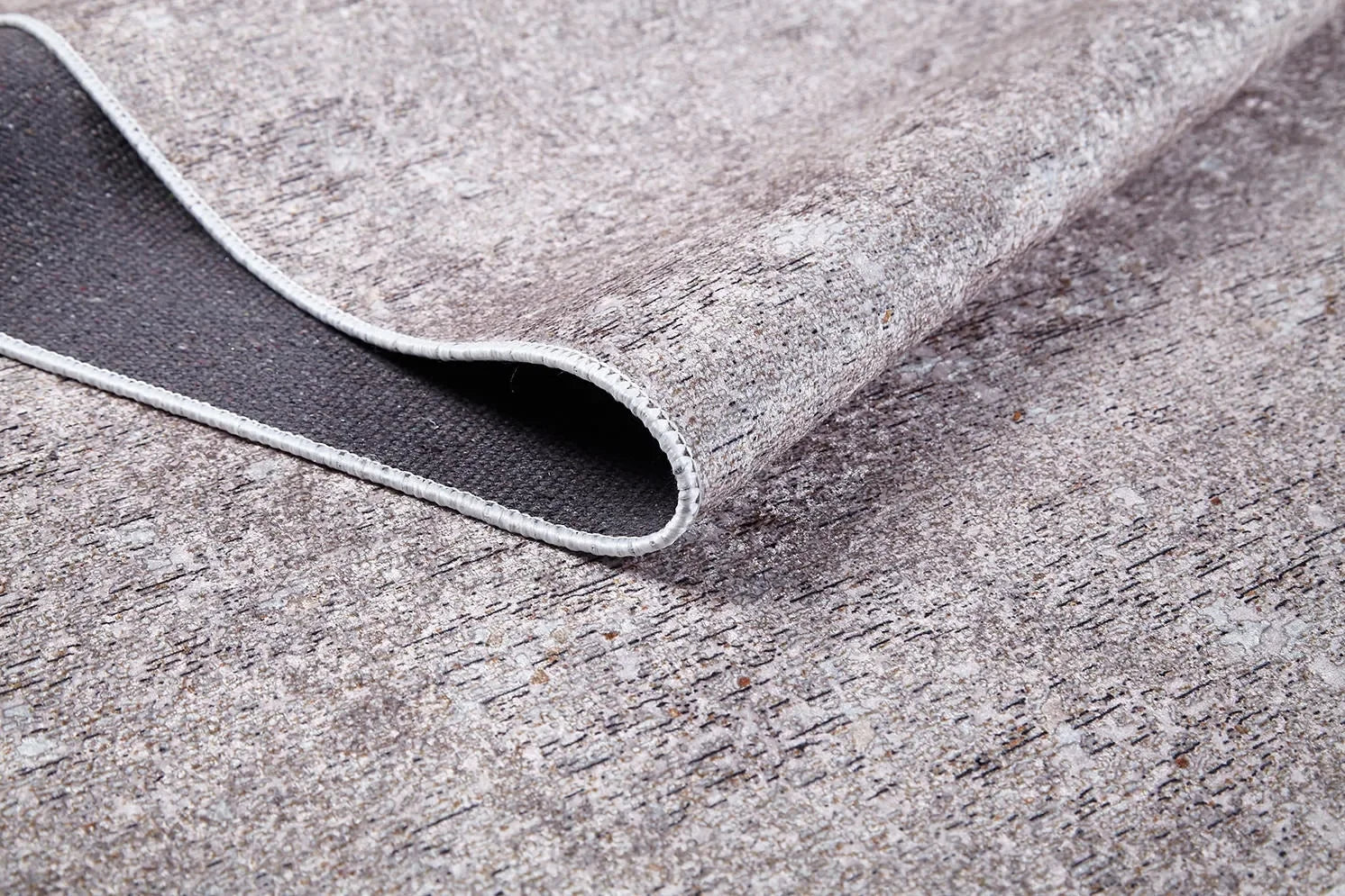 Soft Düz Pudra Bej Sade Modern Halı-Pera Halı