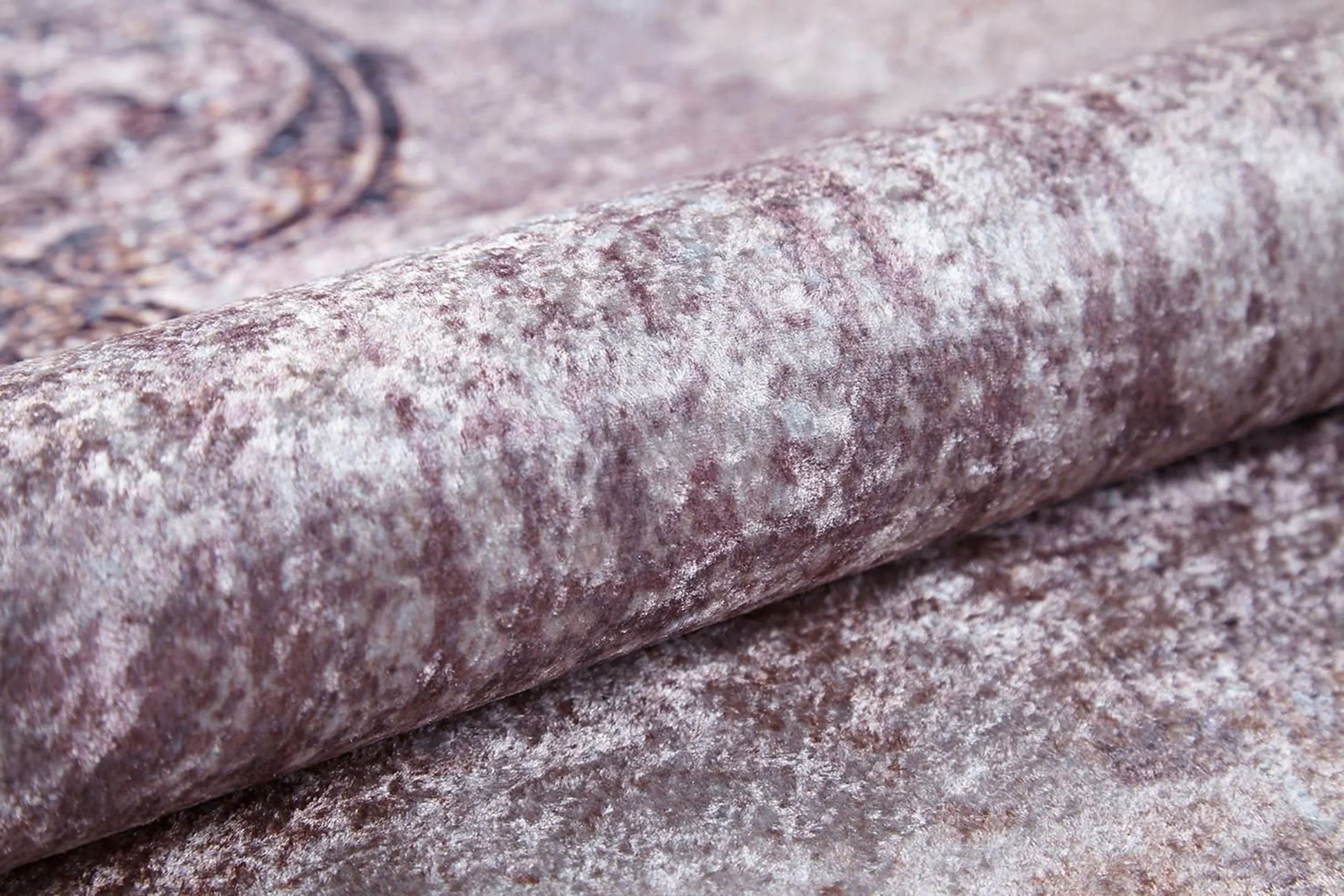 Soluk Pembe Krem Bej Geometrik Desenli Kilim Halı-Pera Halı