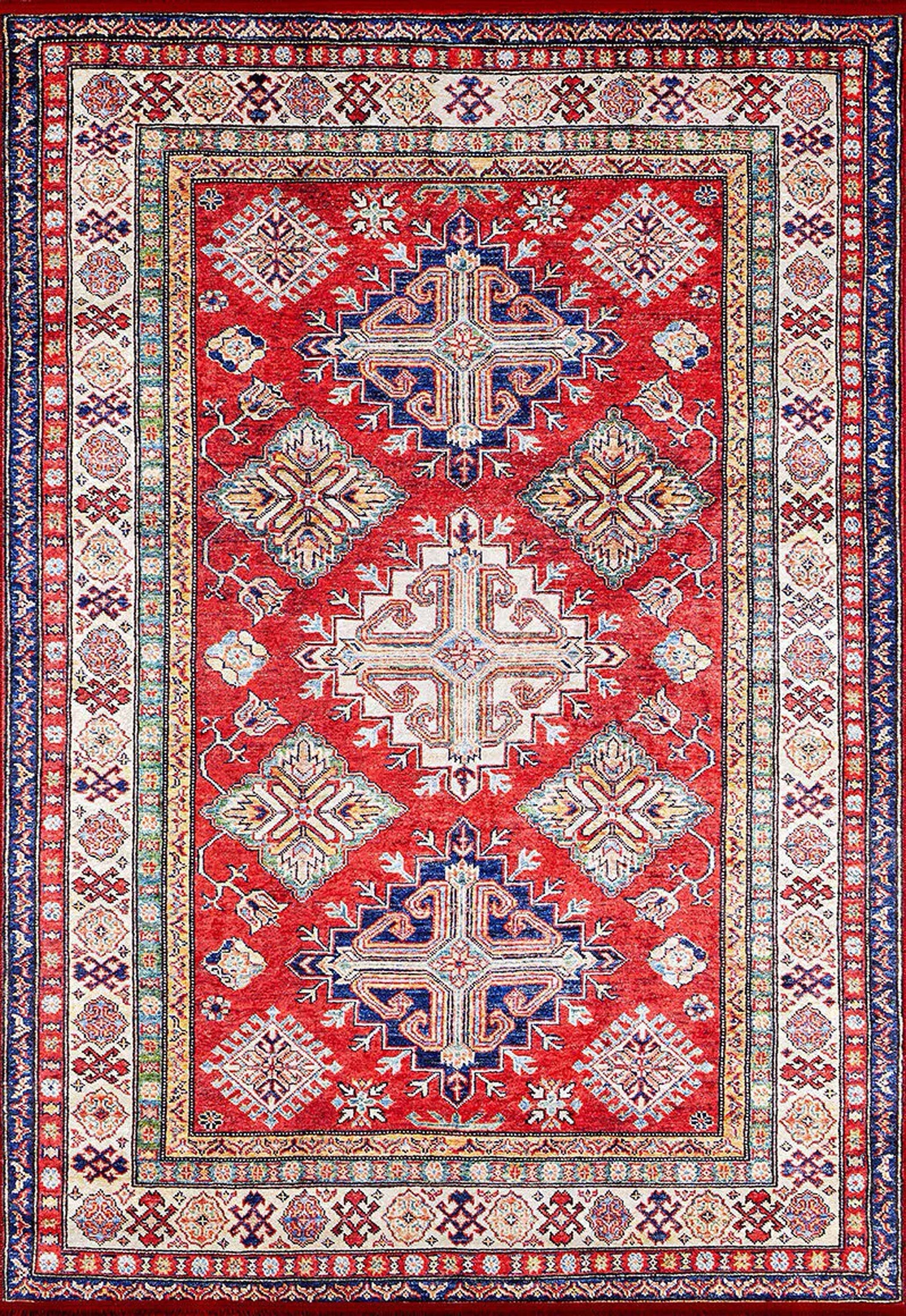 Kırmızı Bej Anadolu Kilim Halı - Pera Halı