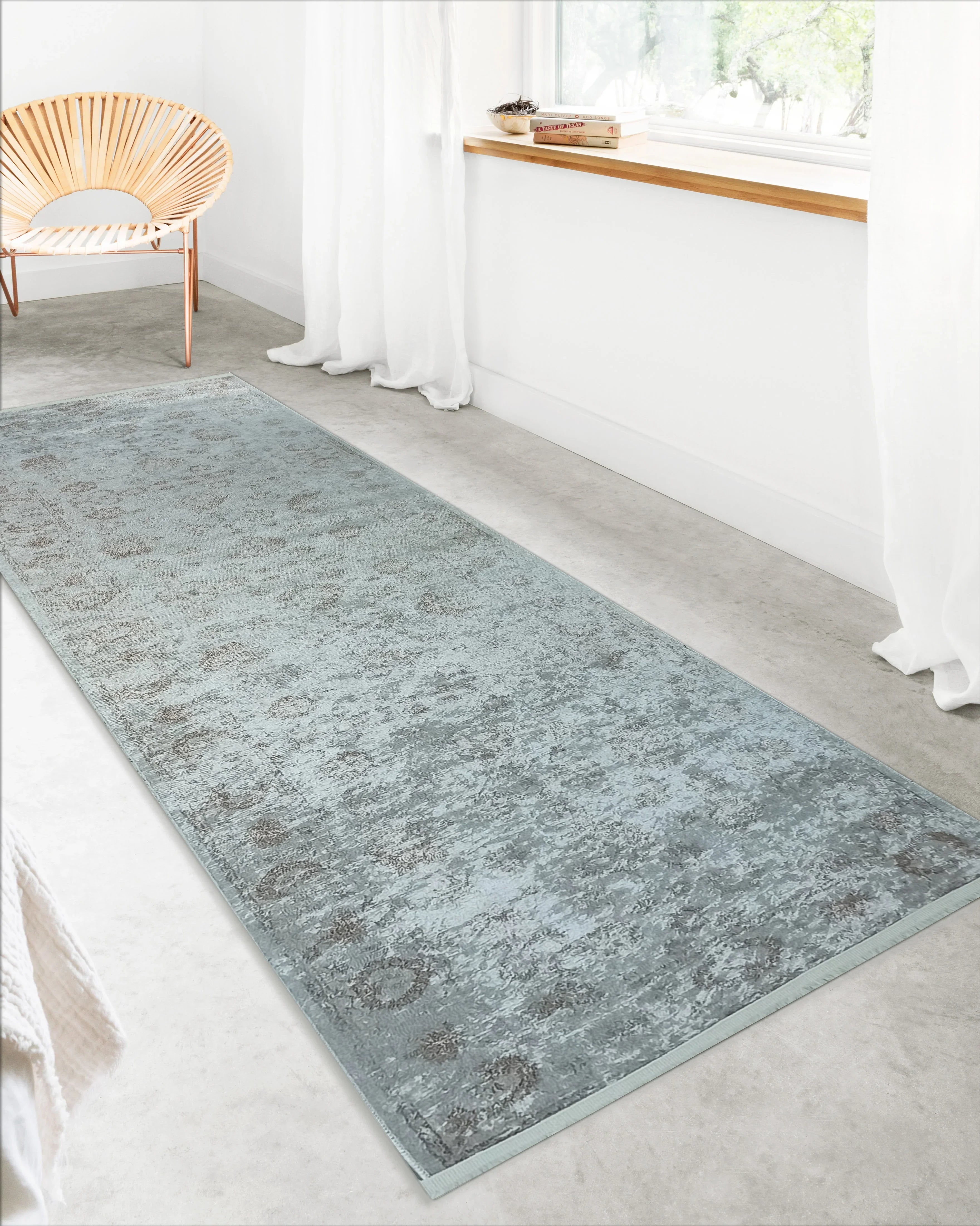 Uşak Gri Bej Vintage Halı-Pera Halı