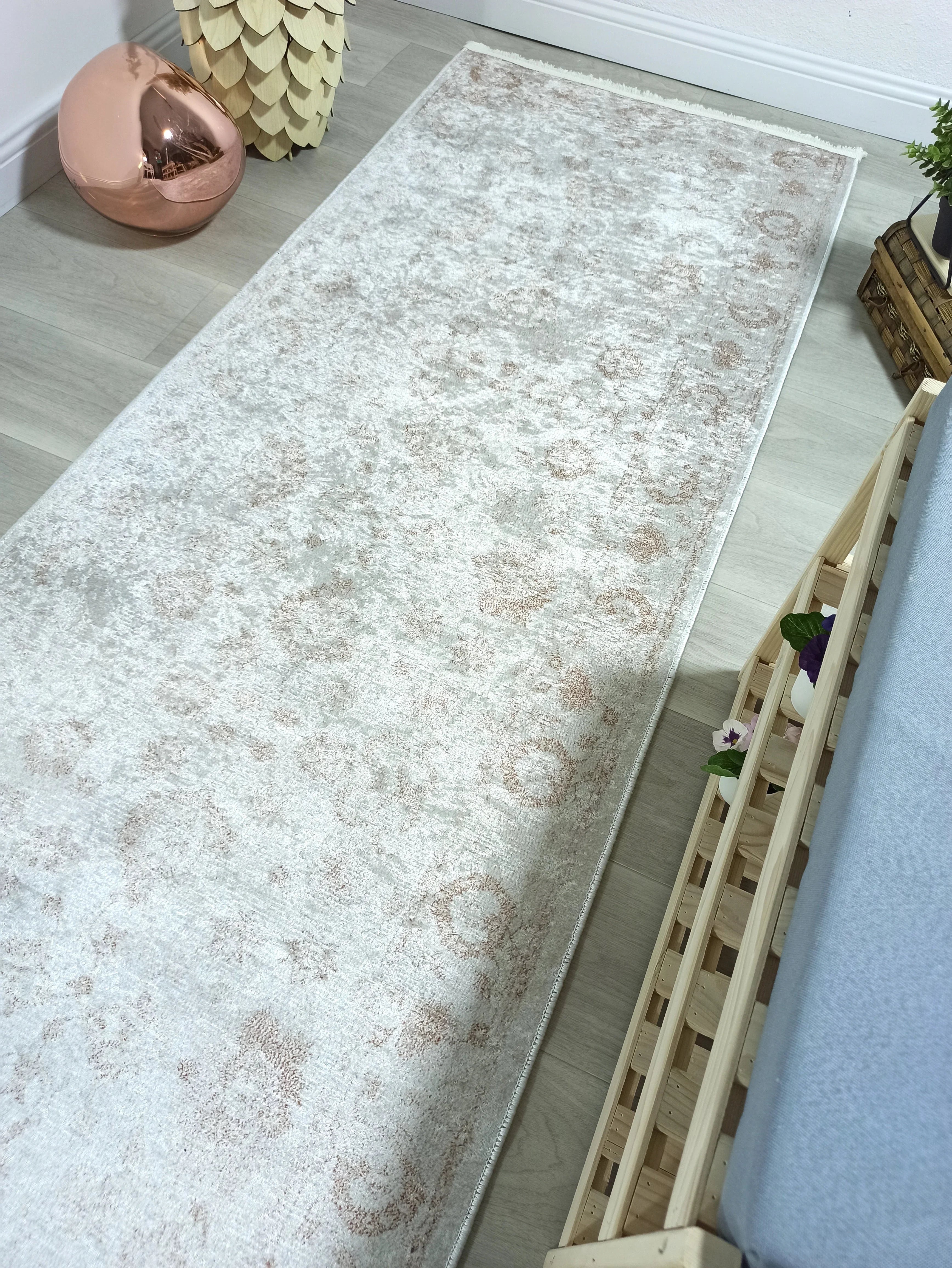 Uşak Gri Bej Vintage Halı-Pera Halı