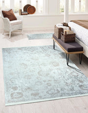 Uşak Gri Bej Vintage Halı-Pera Halı