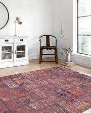 Vintage Kırmızı Anadolu Dekoratif Halı-Pera Halı