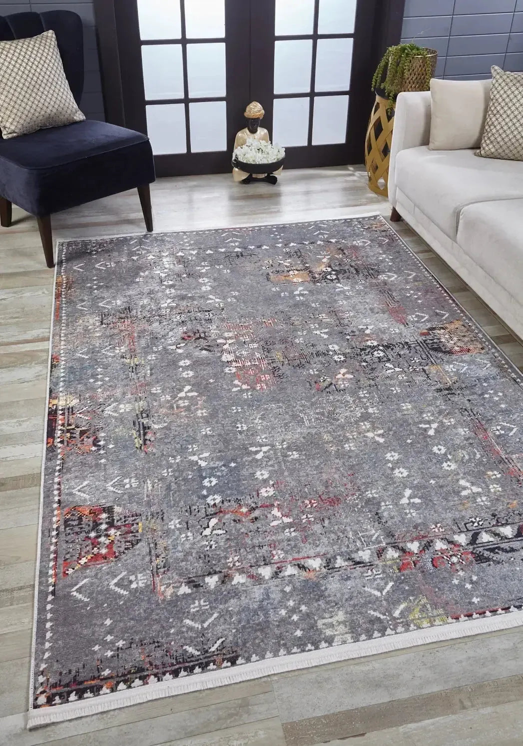 Vintage Otantik Yıkanabilir Halı-Pera Halı