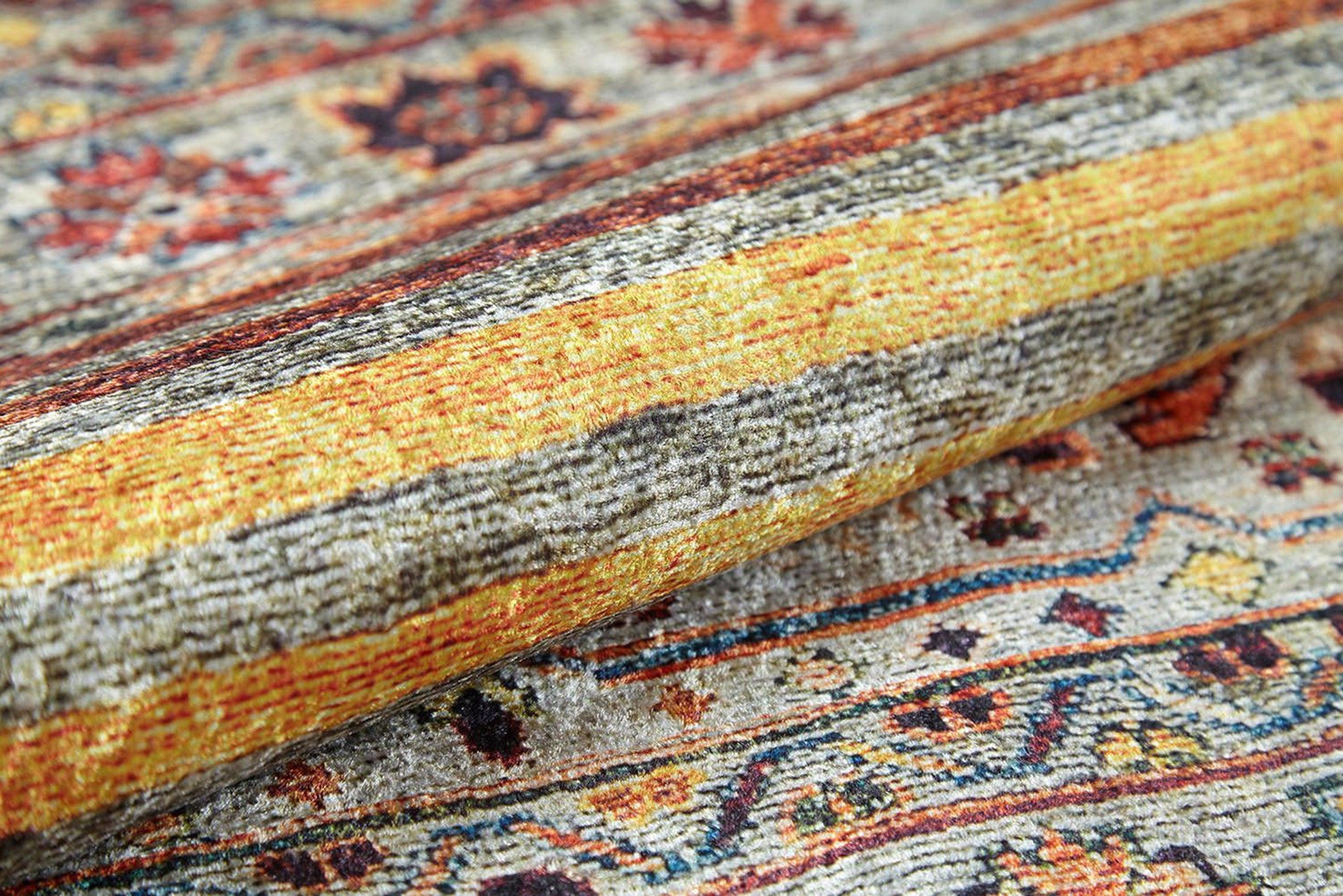 Renkli Geometrik Desenli Kilim Halı - Pera Halı