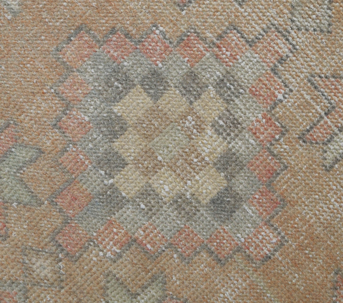 Akbora - Vintage Pastel Turkish Runner