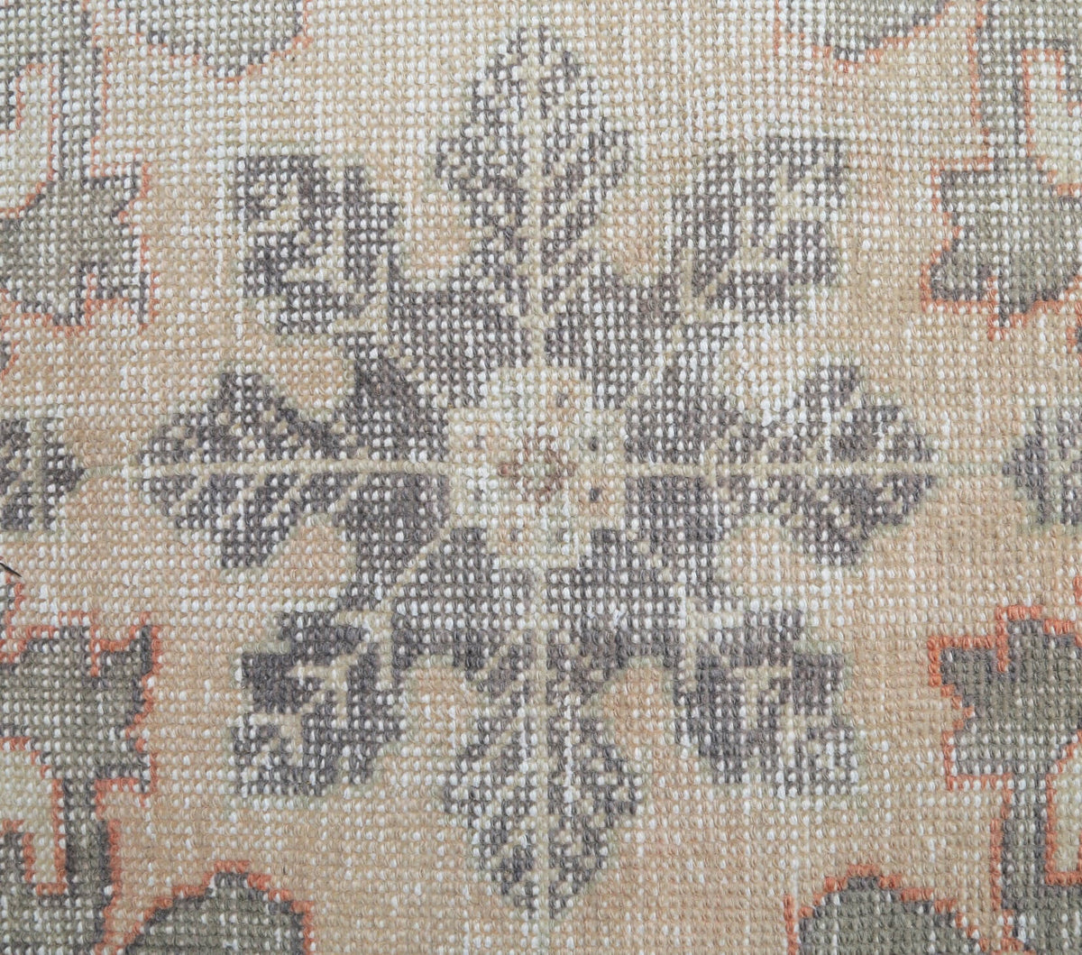 Aliza - Oriental Medallion Oushak Vintage Rug