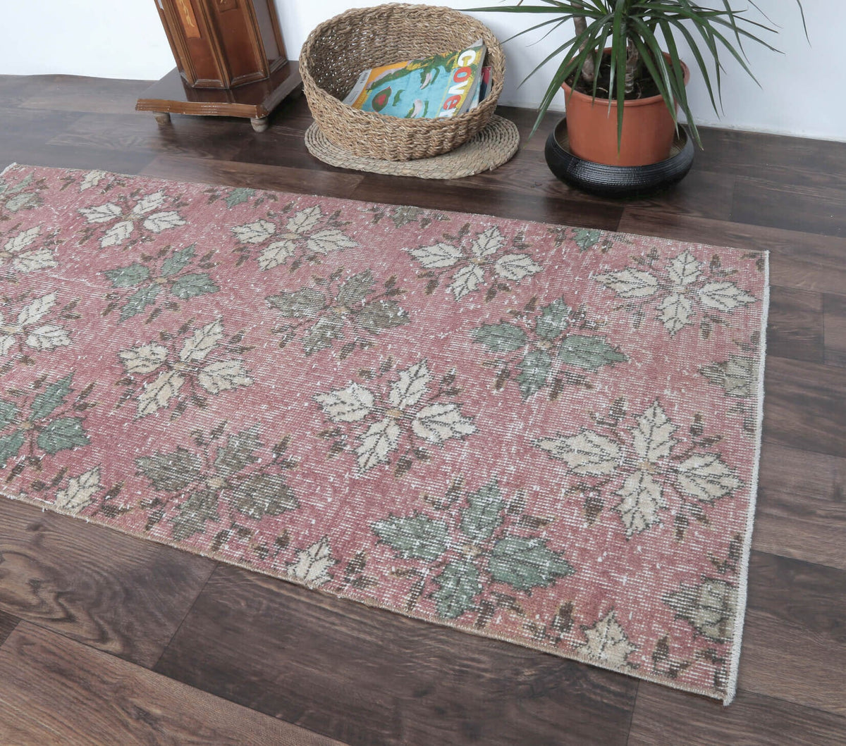 Anne - Faded Pink Small Anatolian Rug