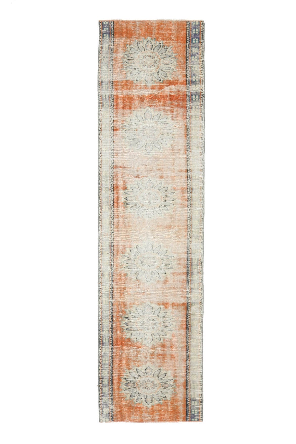 Antique Distressed Runner Rug