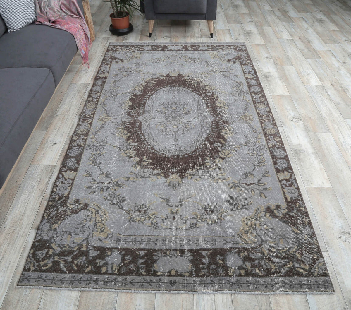 Aybel - Medallion Vintage Anatolian Rug