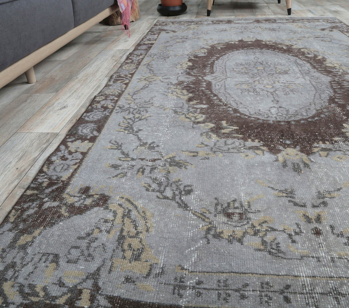 Aybel - Medallion Vintage Anatolian Rug