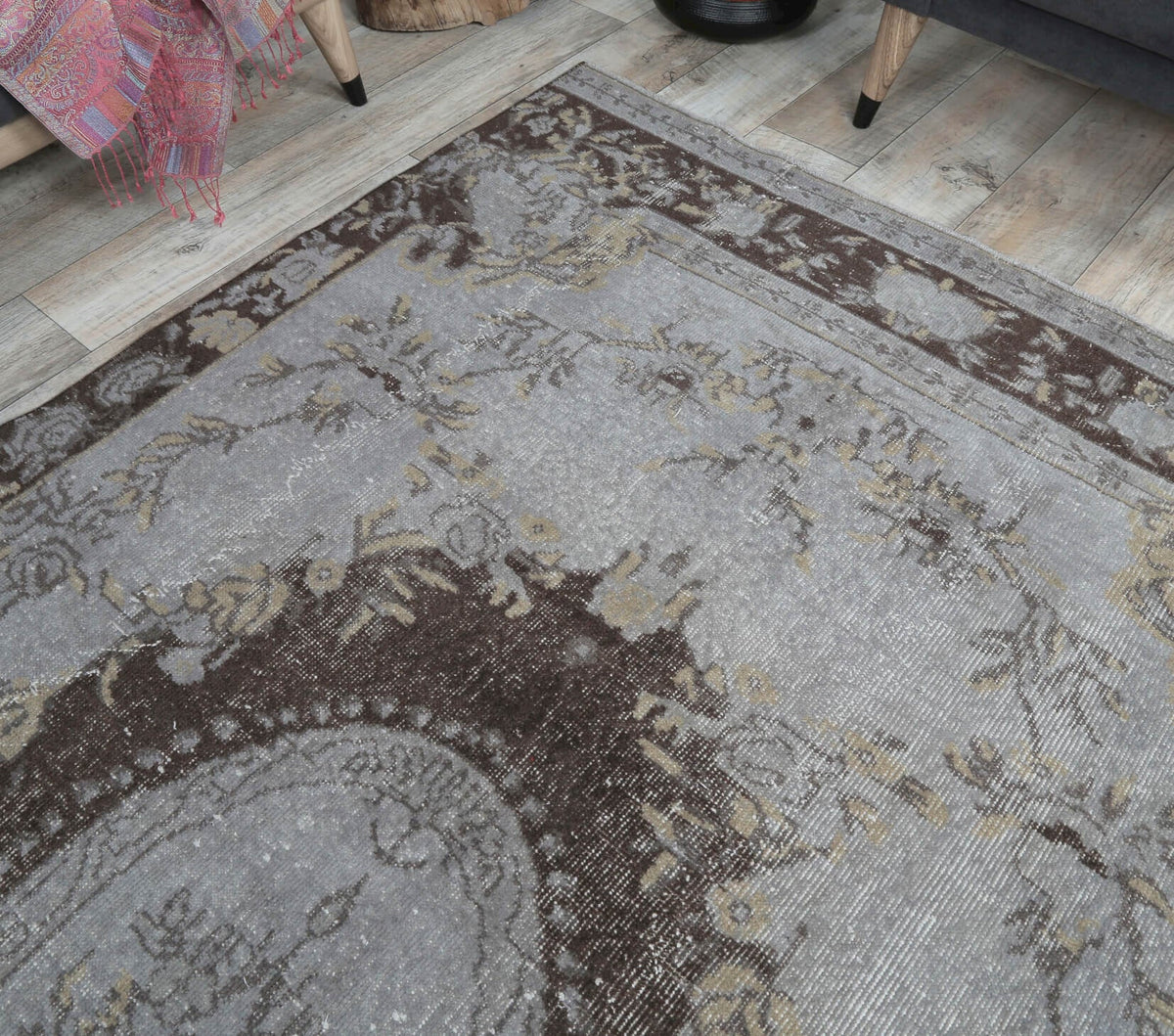 Aybel - Medallion Vintage Anatolian Rug