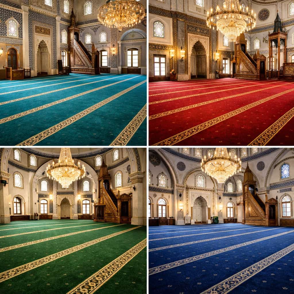 İbadet Alanları İçin Estetik ve Uzun Ömürlü Çözümler - Pera Halı