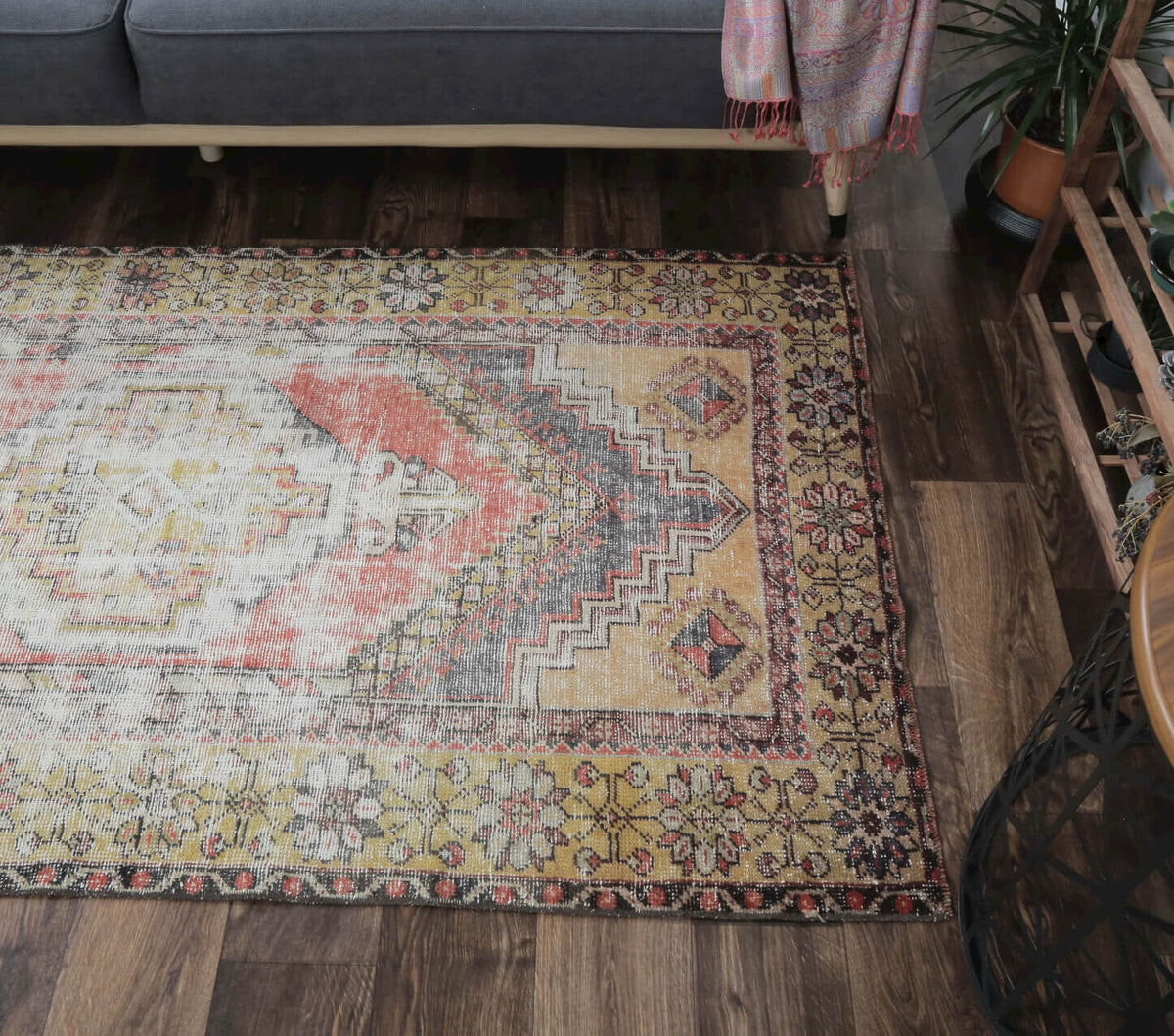 Bagish - Vintage Small Anatolian Area Rug