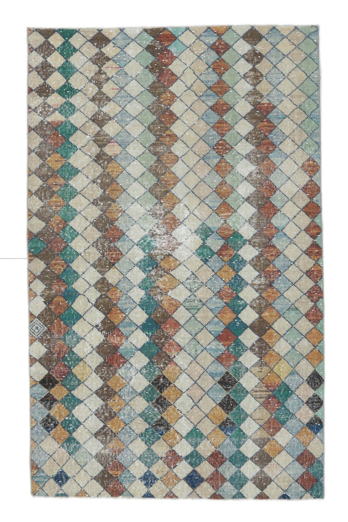 Beran - Retro Vintage Anatolian Rug