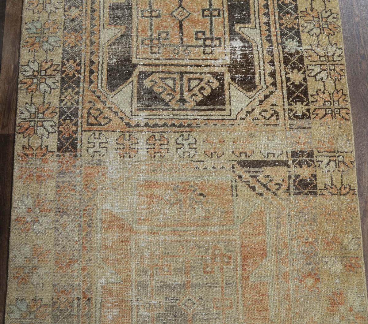 Bercin - Distressed Colorful Runner Rug