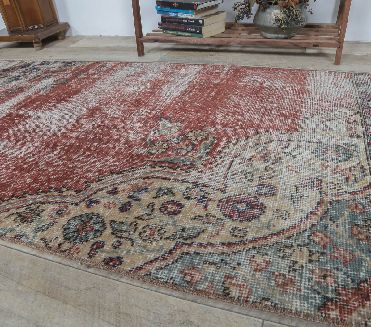Beyzan - Royal Oushak Red Runner