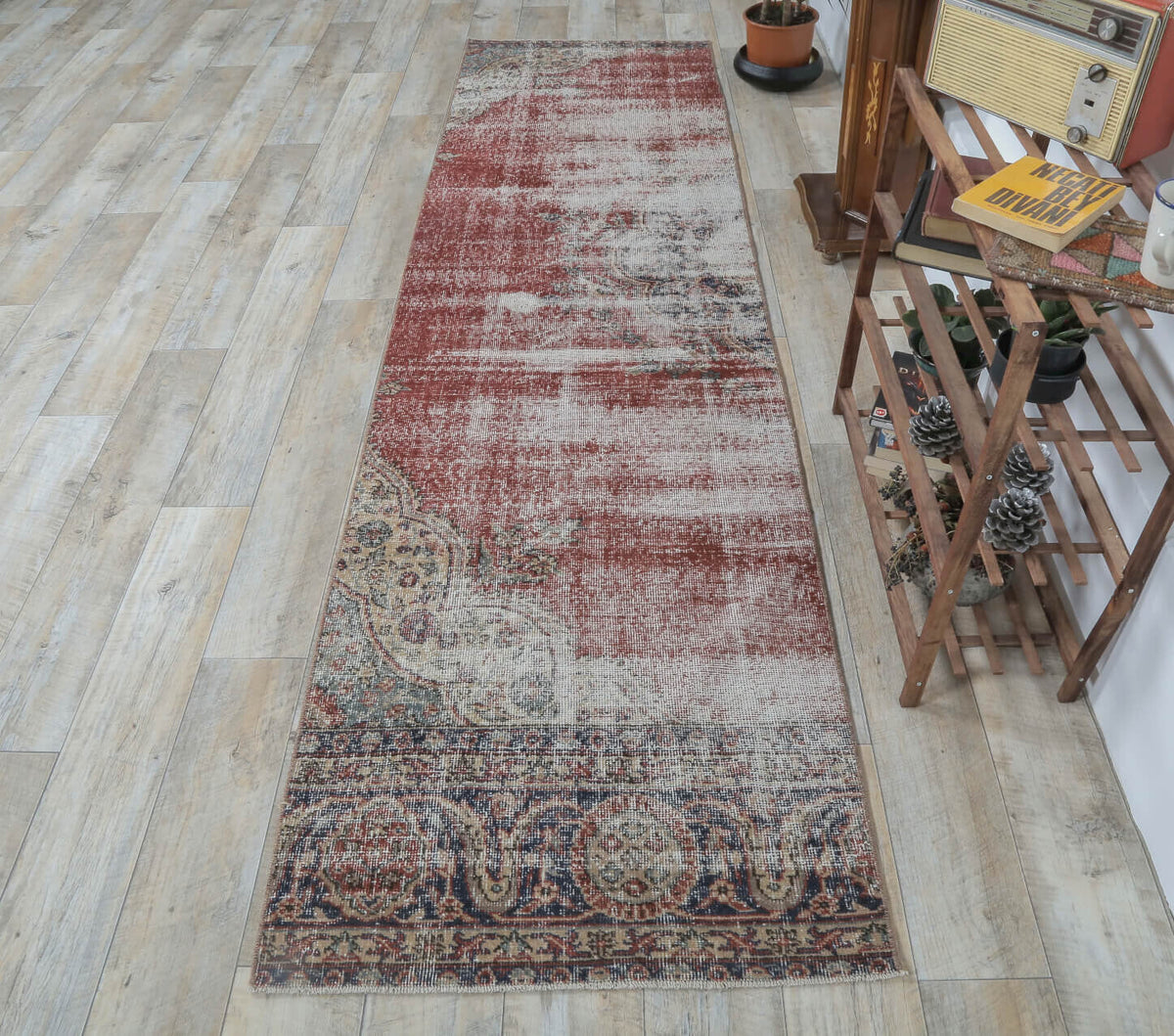 Beyzan - Royal Oushak Red Runner
