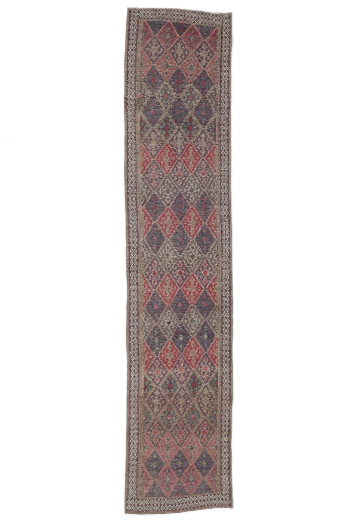 Brynleigh - Diamond Motif Anatolian Runner Rug