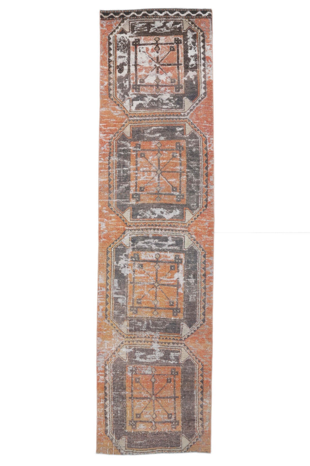 Candash - Oushak Vintage Runner Rug