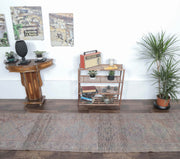 Anadolu kökenli tribal desenli el dokuma vintage yolluk, 80x310 cm