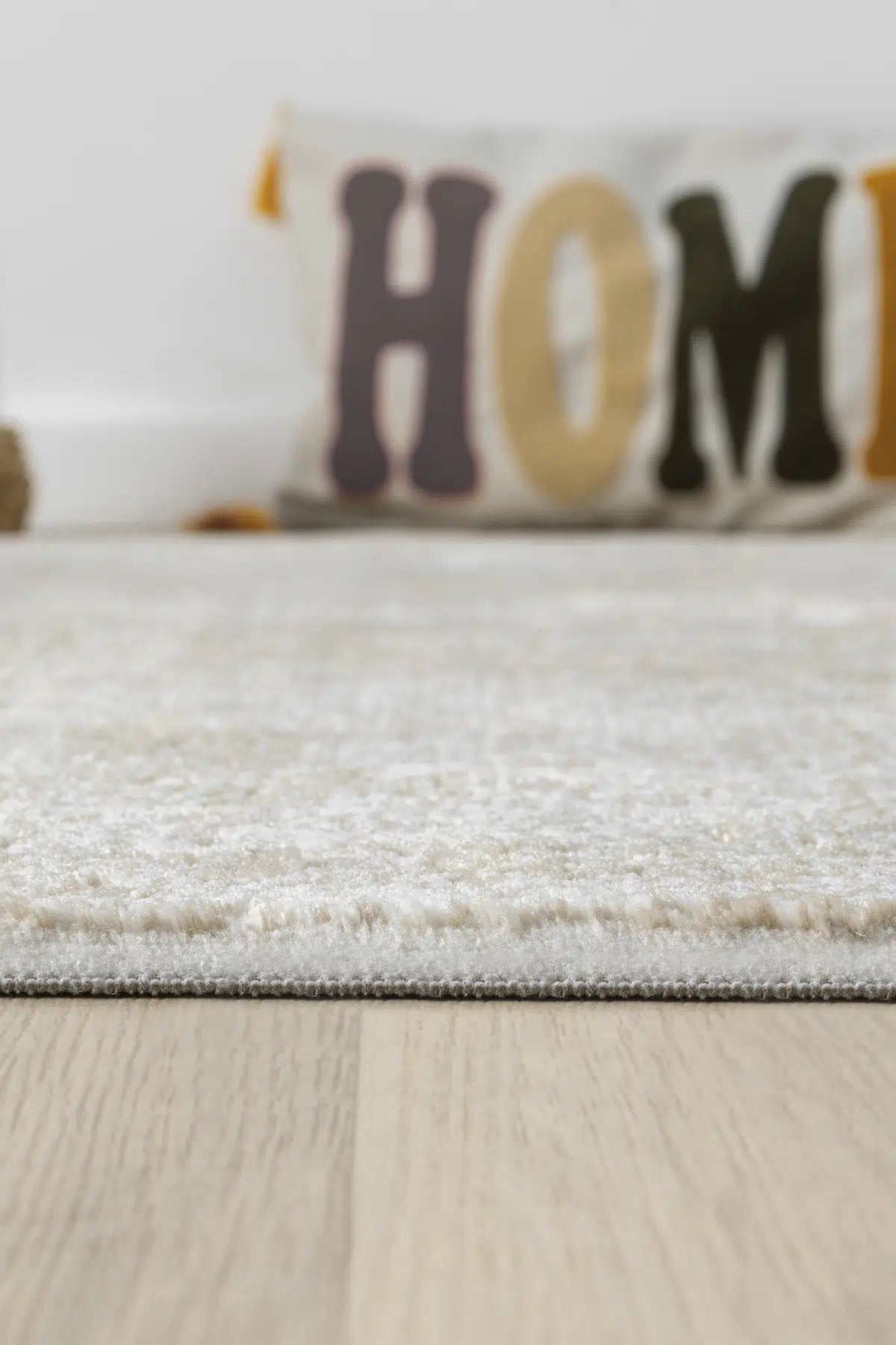 Vizon Geometrik Blok Desenli Modern Halı 6001VE – salon, oturma odası ve yatak odası için vizon halı
