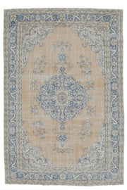 Feride - Turkish Oushak Oriental Orange Area Rug