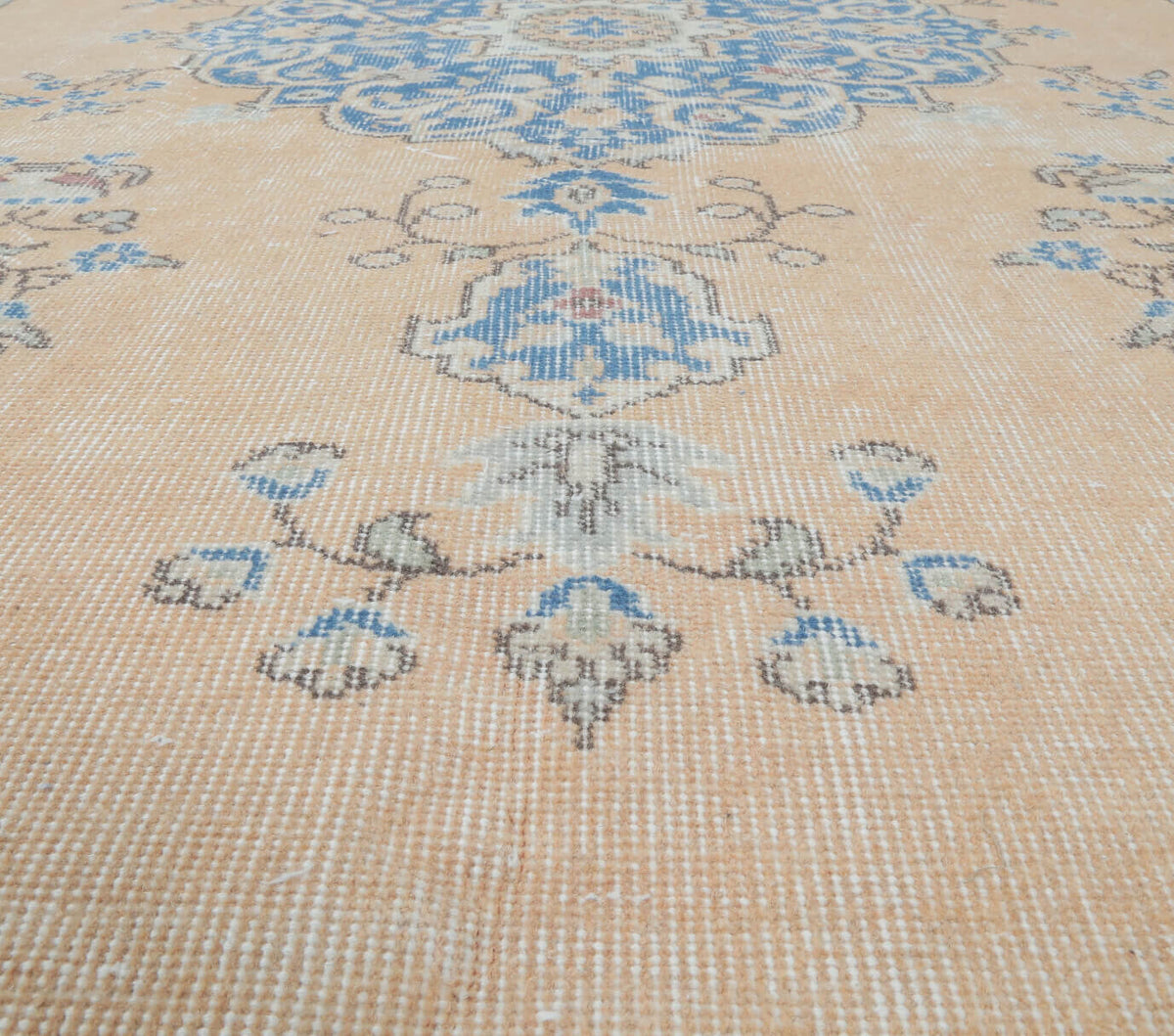 Feride - Turkish Oushak Oriental Orange Area Rug