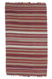 Guher - Red Kilim Area Rug