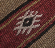 1960'lardan Sivas kökenli ikat desenli el dokuma vintage kilim, 160x285 cm