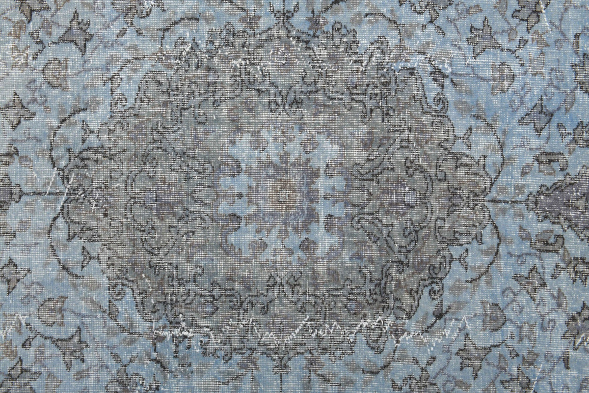 Pale Blue Colored - Vintage Area Rug