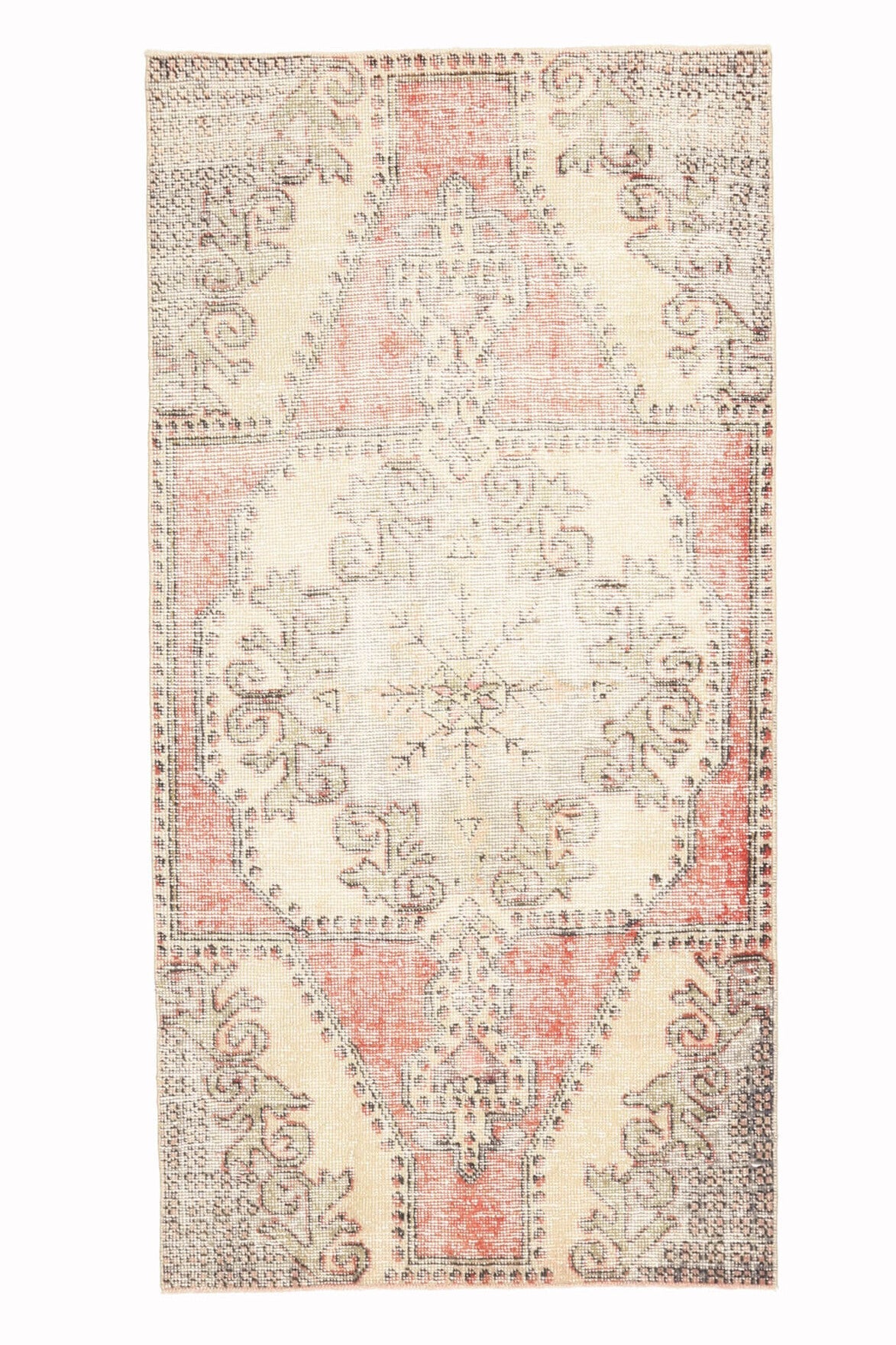 Oriental Vintage Indoor Oushak Carpet
