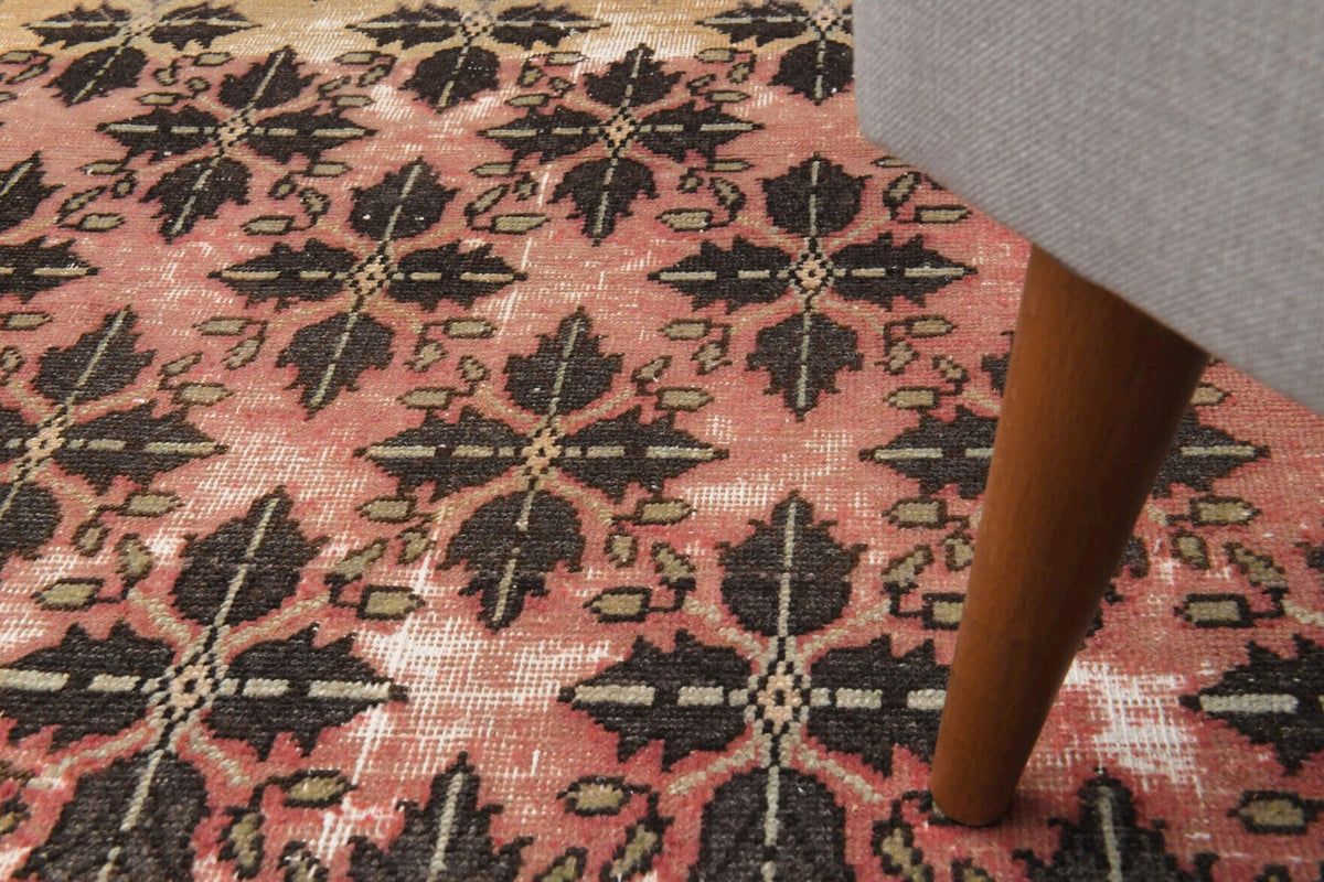 Double Colored Vintage Anatolian Rug