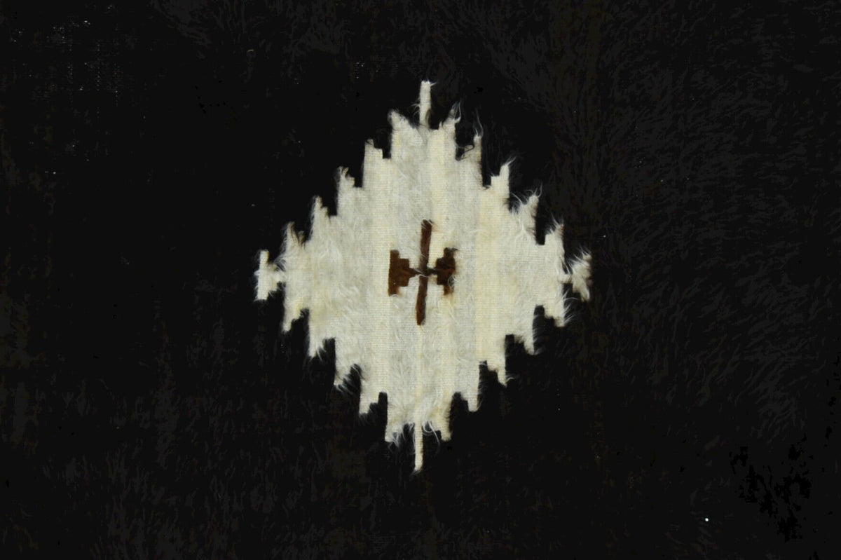 Eye Motif - Handmade Vintage Area Rug