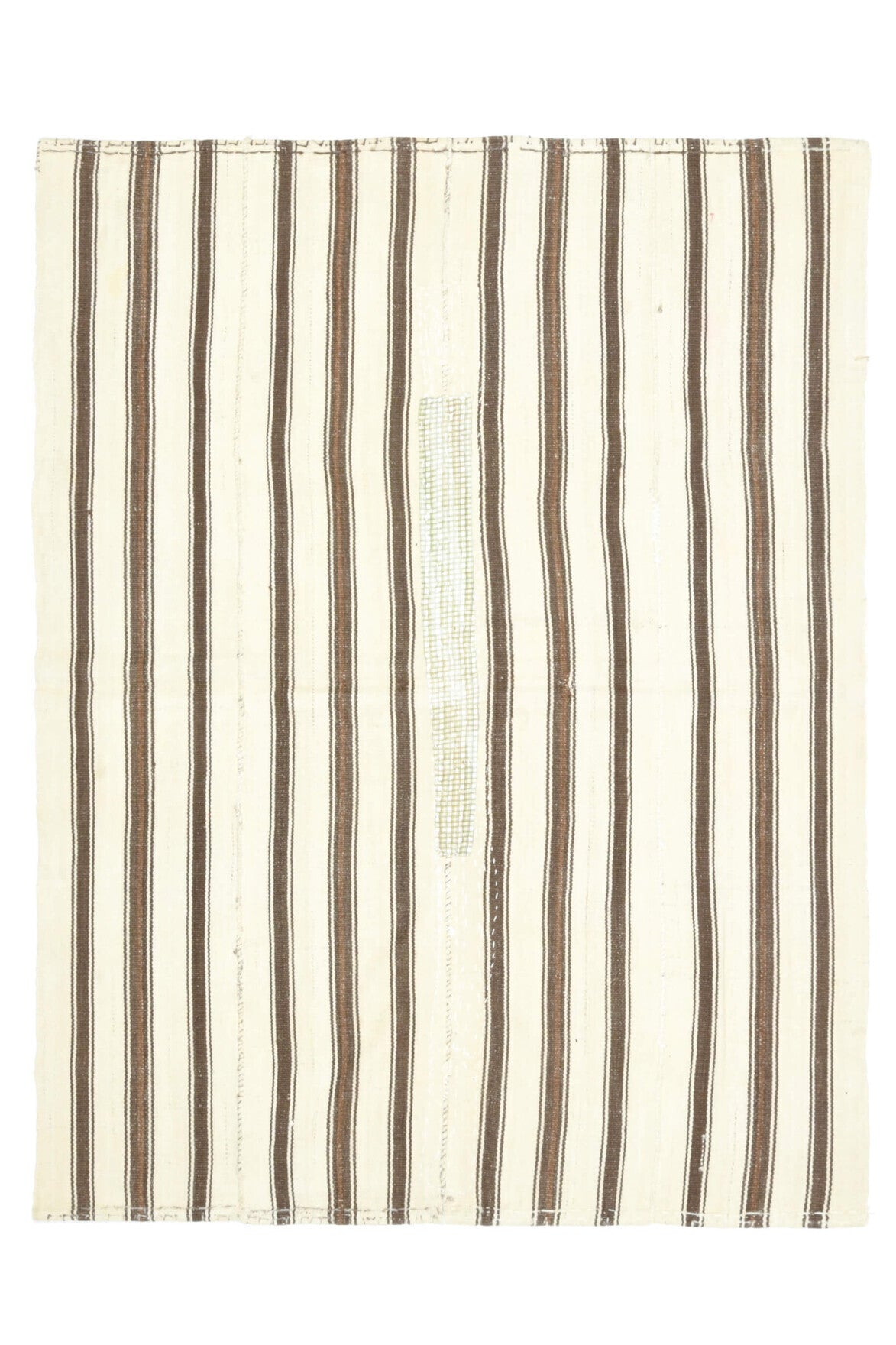 El yapımı vintage halı 150x196 cm oryantal desenli yün
