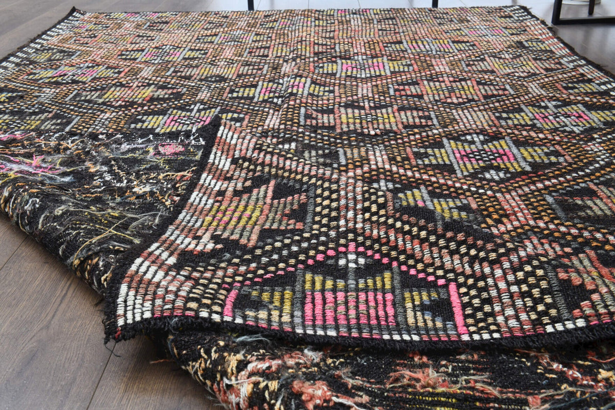 Tek parça el dokuma vintage kilim 159x260 cm (4,13 m²) – Pera Halı