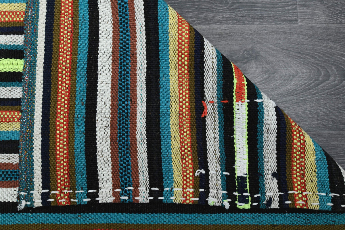 3,71 m² el dokuma vintage kilim – Anadolu, 1960'lar