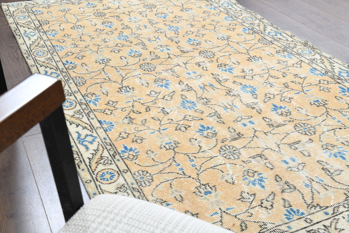 2,12 m² el dokuma vintage halı – Anadolu, 1970'ler