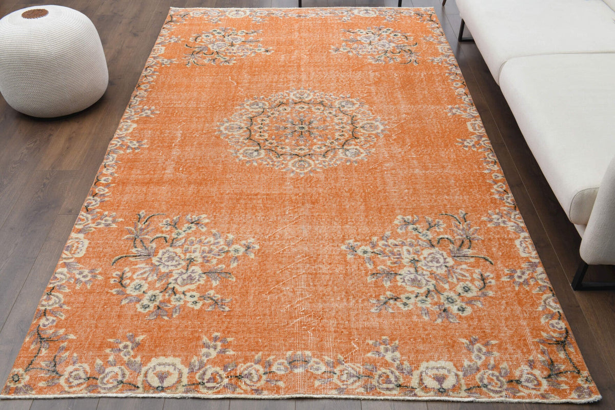 Medallion - Turkish Oushak Vintage Area Rug