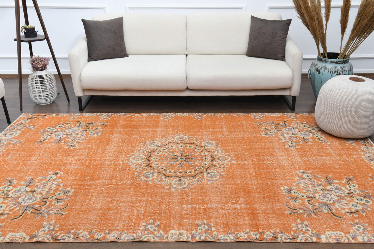 Medallion - Turkish Oushak Vintage Area Rug