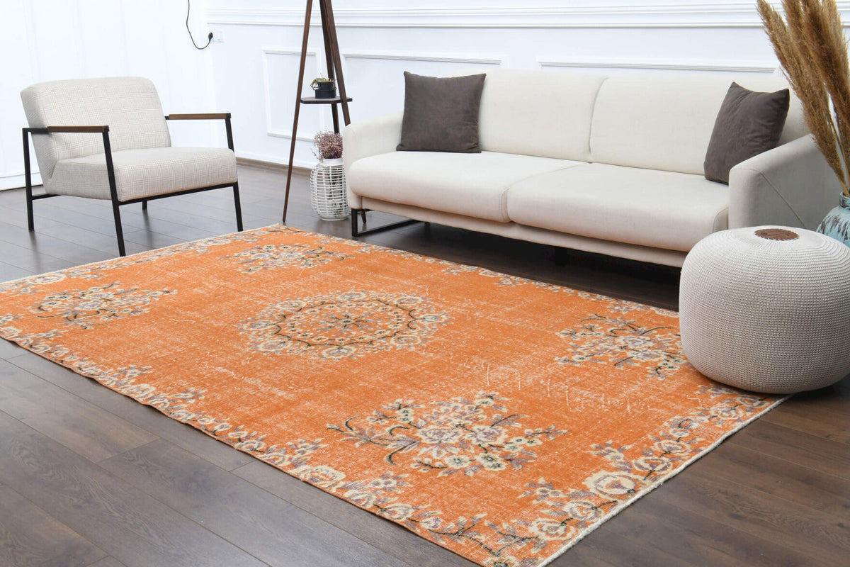 Medallion - Turkish Oushak Vintage Area Rug