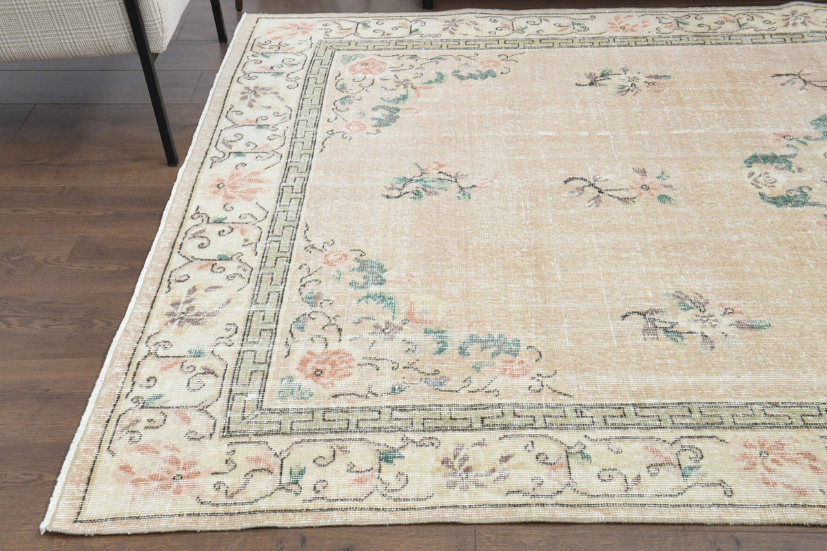 Turkish Classics - Oriental Vintage Area Oushak Rug