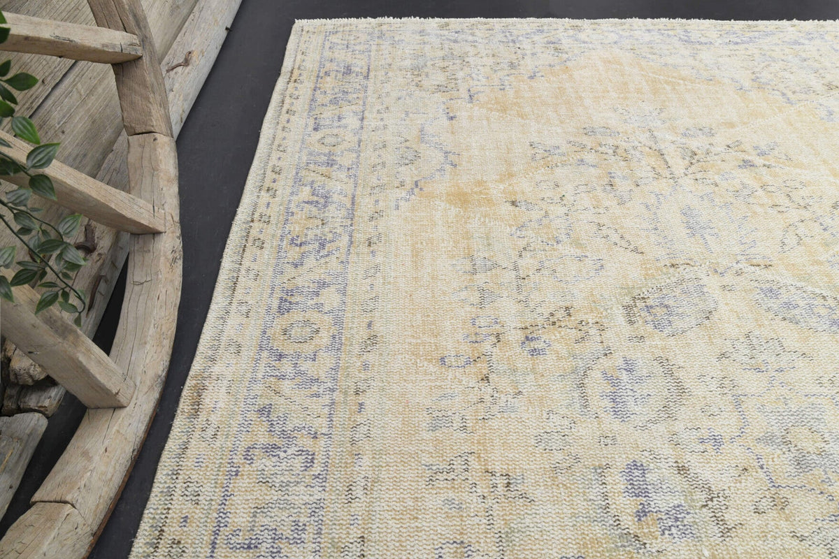 4,66 m² el dokuma vintage halı – Anadolu, 1970'ler