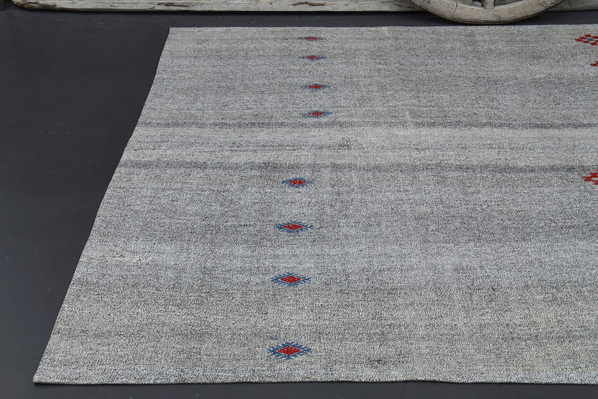 Tek parça el dokuma vintage kilim 213x286 cm (6,09 m²) – Pera Halı