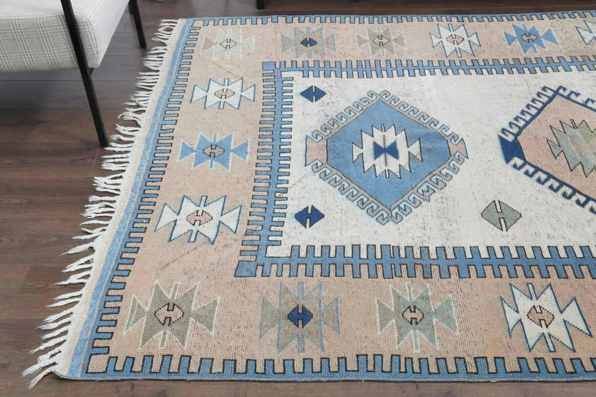 Handmade Milas Vintage Area Rug