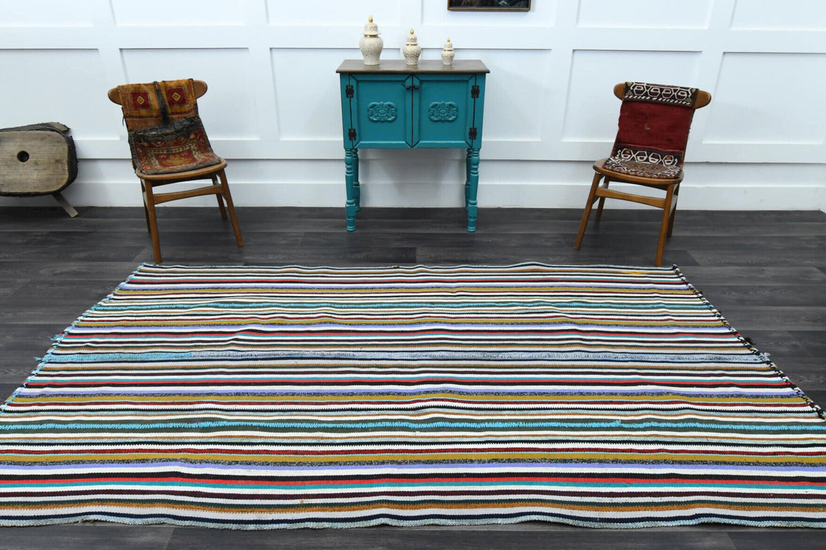Tek parça el dokuma vintage kilim 156x284 cm (4,43 m²) – Pera Halı