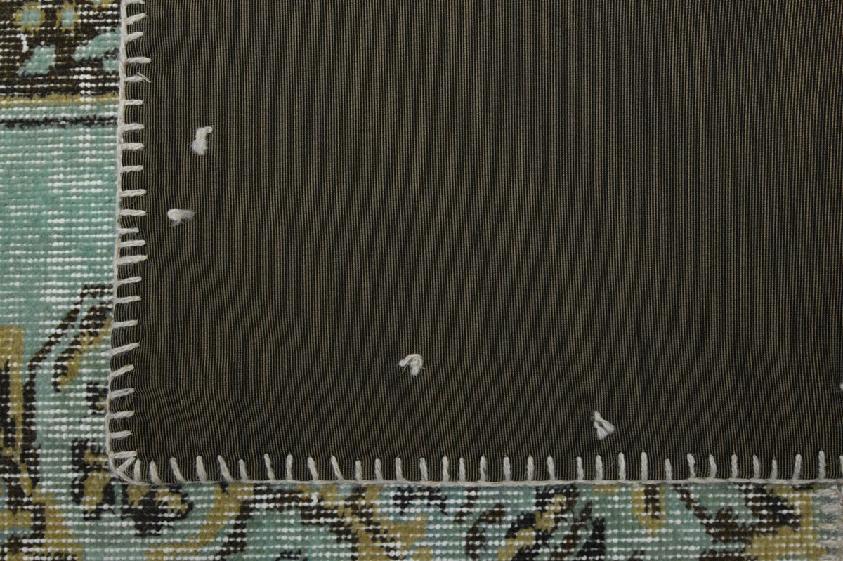 6,02 m² patchwork vintage halı – Anadolu, 1960'lar